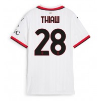 AC Milan Malick Thiaw #28 Gostujuci Dres za Ženska 2024-25 Kratak Rukav